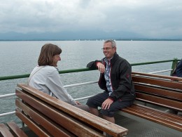  Jahresausflug 2010 Ueberfahrt zur Herreninsel